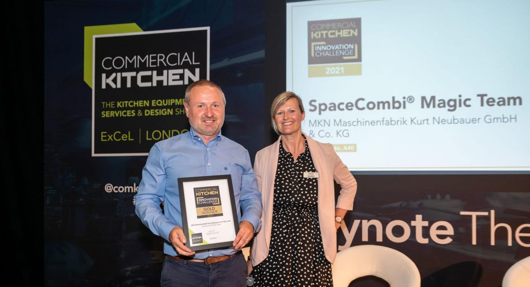 MKN - Commercial Kitchen Innovation Award für SpaceCombi Magic Team
